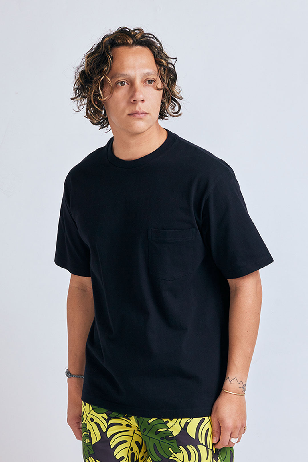 OEコットン 半袖メンズTシャツ【POCKET】