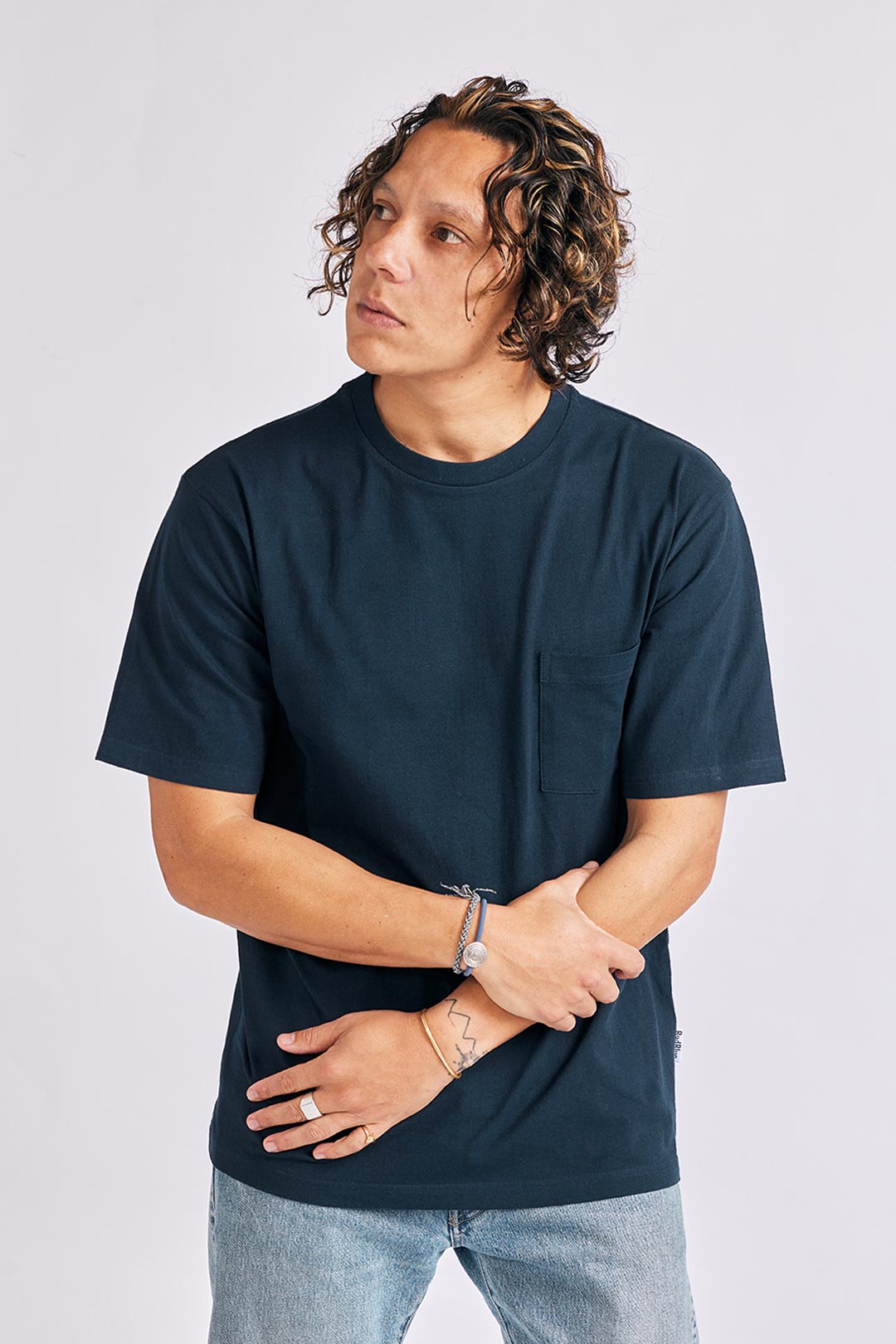 OEコットン 半袖メンズTシャツ【POCKET】